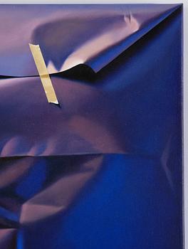 Yrjö Edelmann, "Wrapped darkblue parcel".