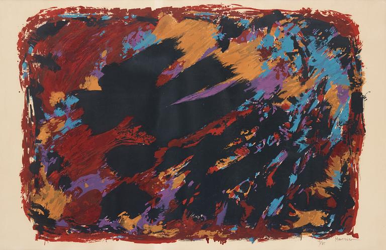 Alfred Manessier,"Procès de Burgos II".