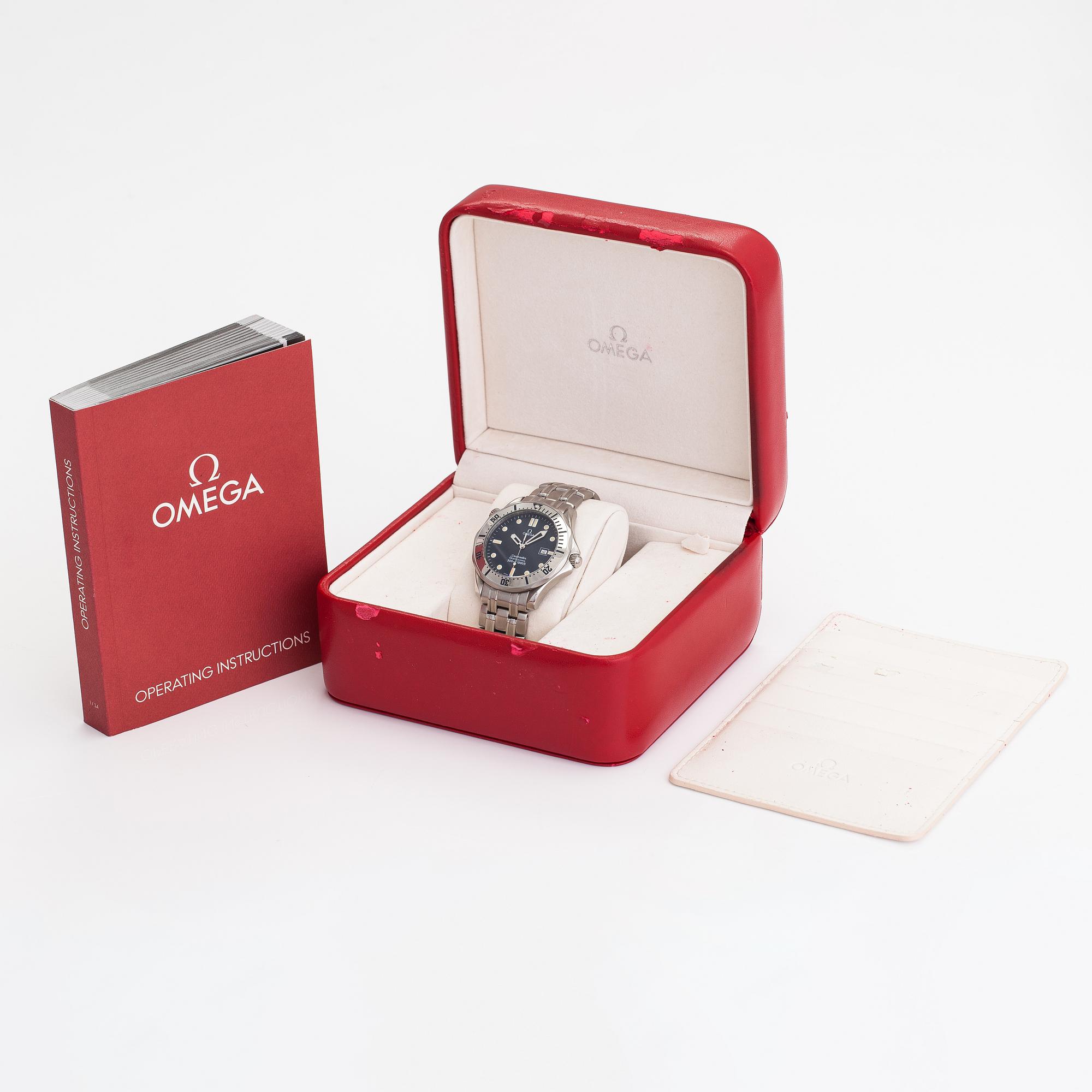 Omega, Seamaster, 300m, armbandsur, 41 mm.
