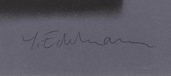 Yrjö Edelmann, Komposition föreställande papper och tejp.
