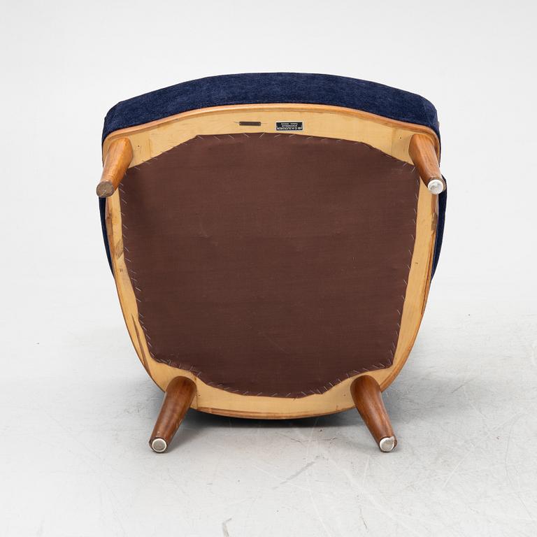Carl Malmsten, a 'Vår fru' armchair, O.H. Sjögren, second half of the 20th Century.