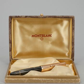 BLÄCKPENNA, Montblanc Masterpiece 642, förgylld kork. 1900-talets senare hälft.