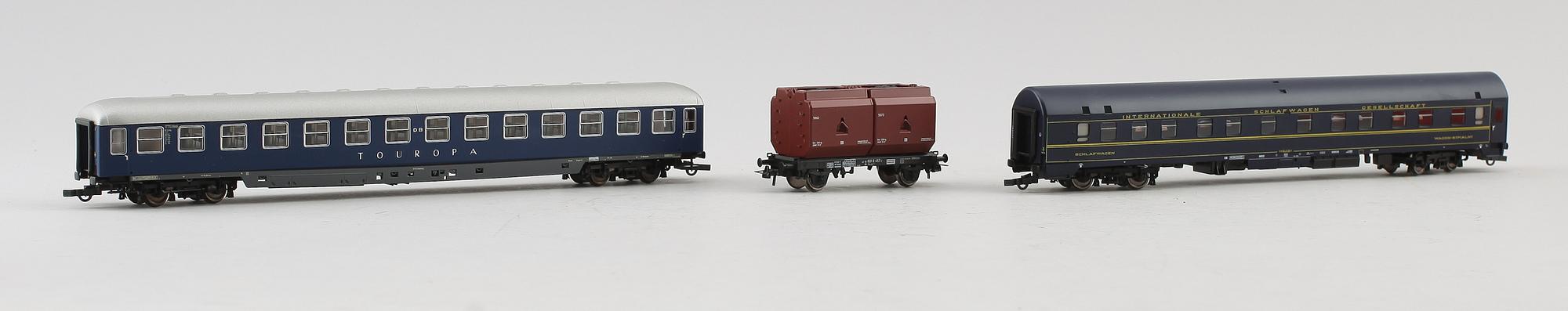 SAMLING MODELLTÅGSDELAR, 20 delar, Roco, Österrike.