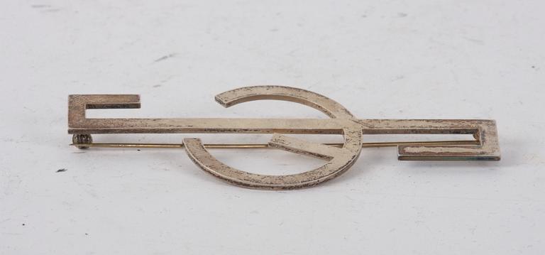 BROSCH, silver, Wiwen Nilsson, Lund 1939.