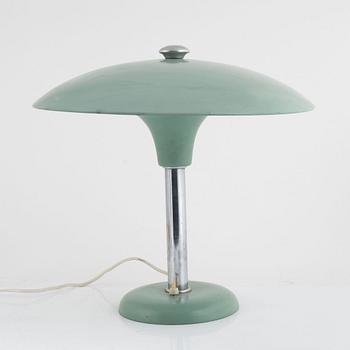 Max Schumacher, a table lamp, MWS (Metallwerk Werner Schröder) Lobenstein, Germany, 1930s.