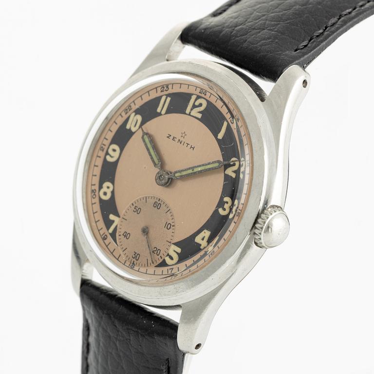 Zenith, "Stötsäker", armbandsur, 33 mm.