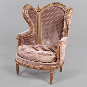 BERGÈRE, Louis XVI-stil, 1900-tal.