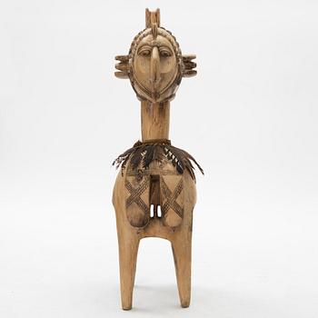 A shoulder mask, "Nimba", reportedly from Baga, Senegal.