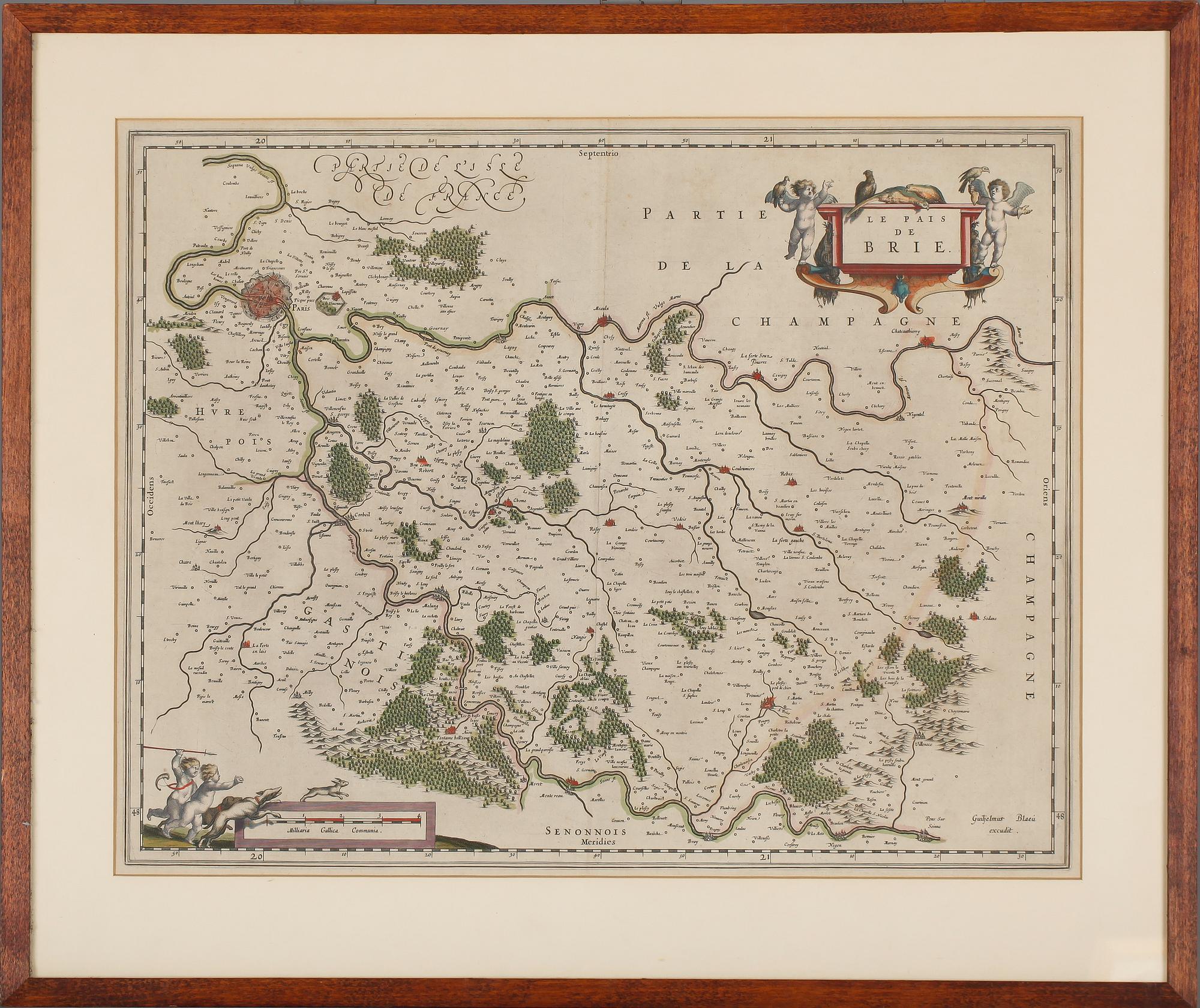 KARTA, kopparstick, 1800-tal.