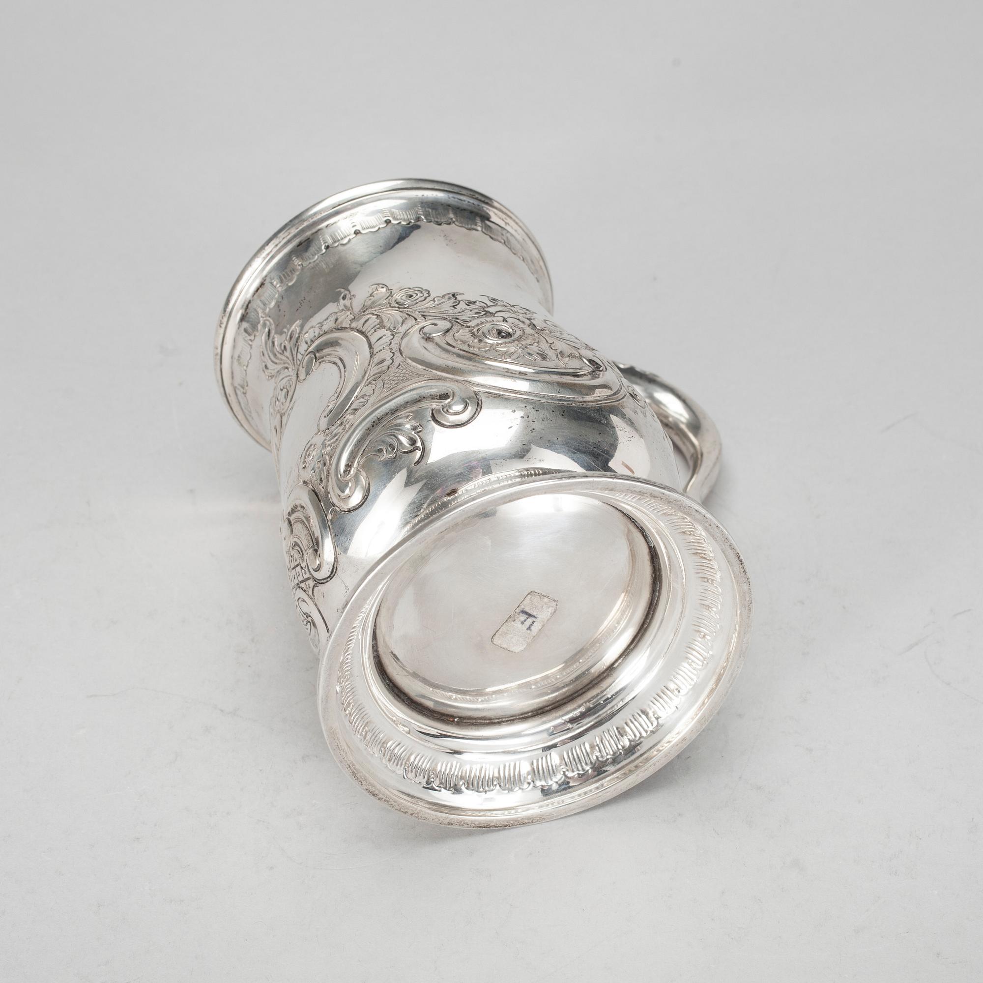 STOP, silver, London 1900. Vikt ca 284,9 g.