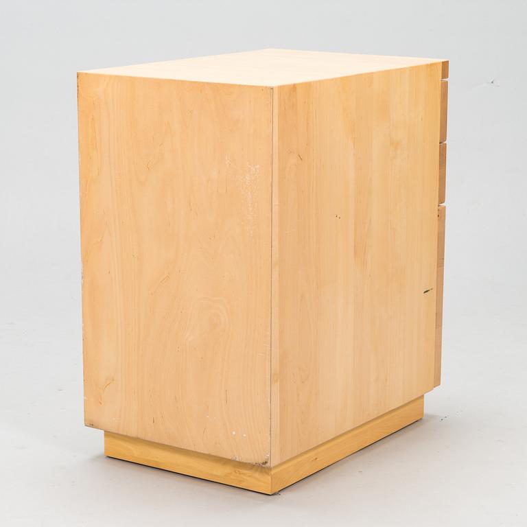 ALVAR AALTO, a 1980's 'H297' drawer unit for Artek.