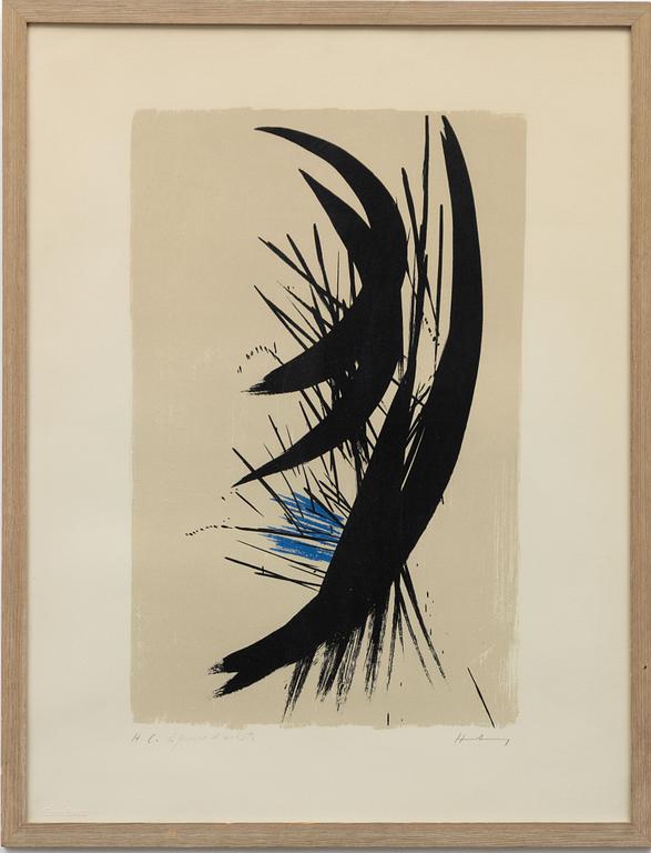 Hans Hartung, Composition.