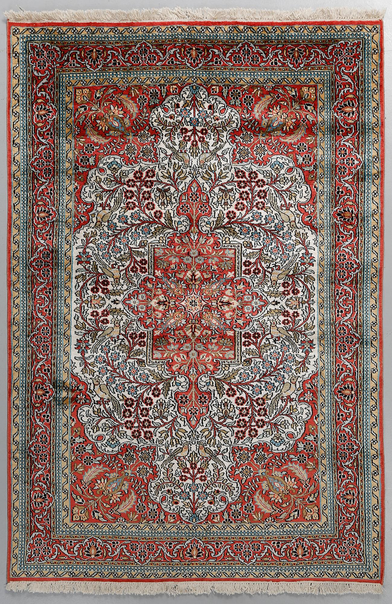 MATTA, Kashmir, silke, 1900-talets senare del, 185 x 124 cm.
