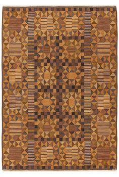 200. Marianne Richter, a carpet, "Rubirosa, brun", tapestry weave, ca 288 x 203 cm, signed AB MMF MR.