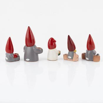 Lisa Larson, a set of  figurines, stoneware, second half of the 20th century.