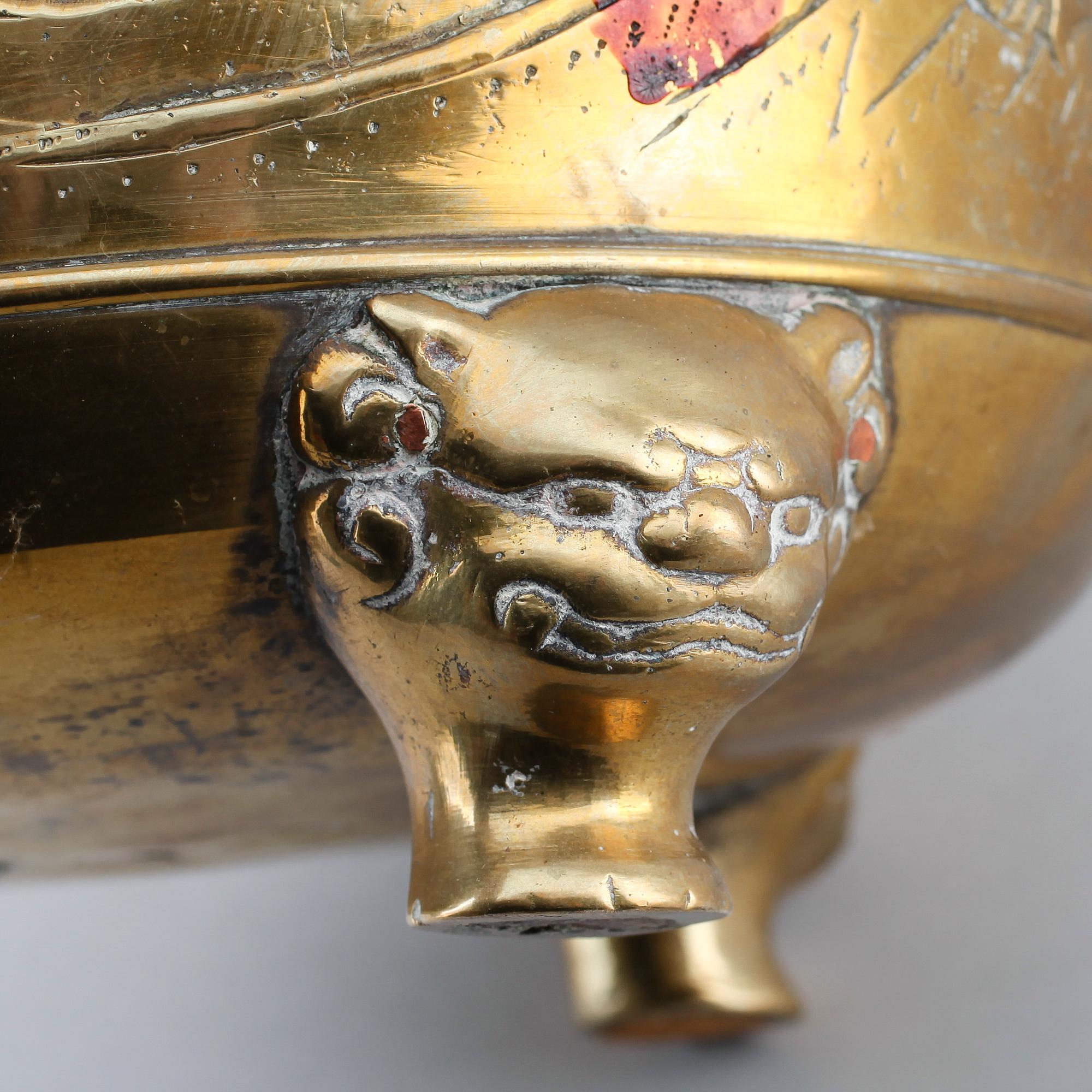 YTTERFODER, mässing, 1800-/1900-tal.
