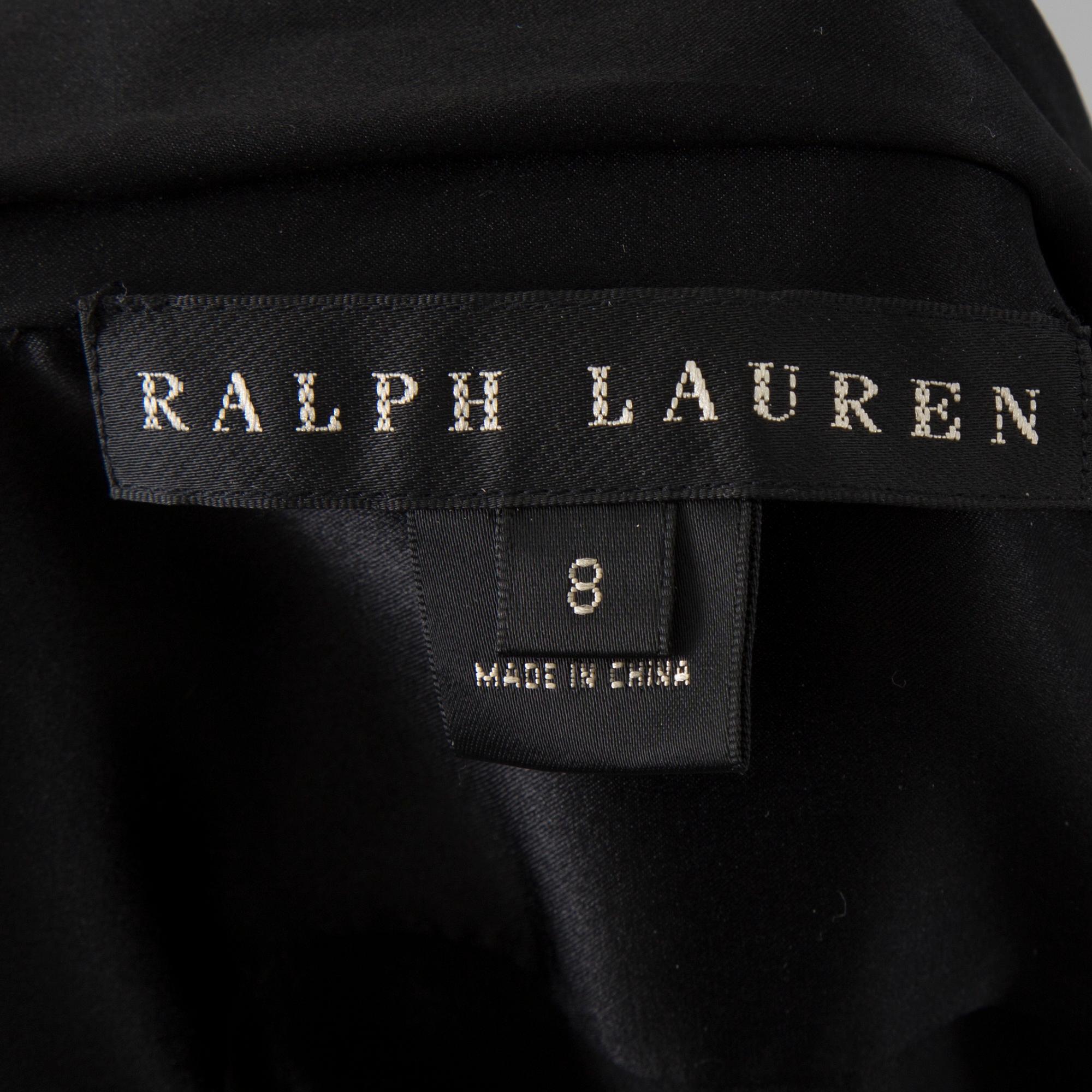 Two BLOUSES, Ralph Lauren, in size 8.