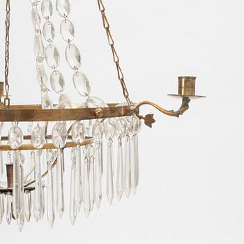 A Gustavian Chandelier, late 18th Century.