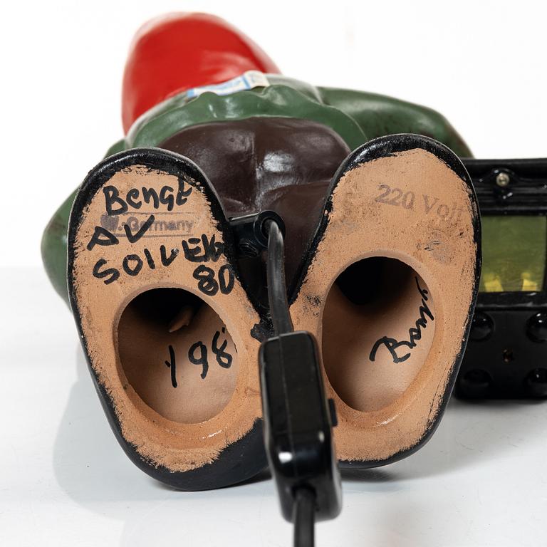 Tomtar, 2 st,  Heissner, Västtyskland, 1970/80-tal.