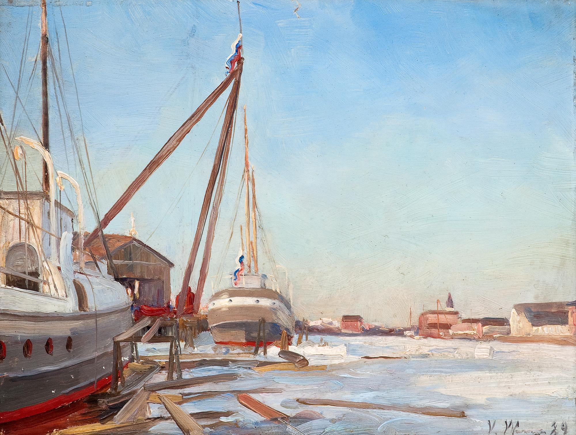 Victor Westerholm, VINTRIG HAMN.