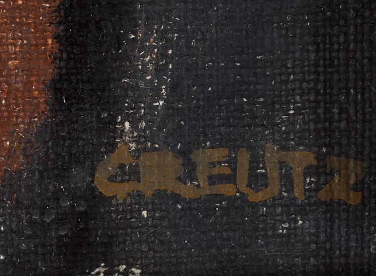 MAGNUS CREUTZ, olja på duk, sign.