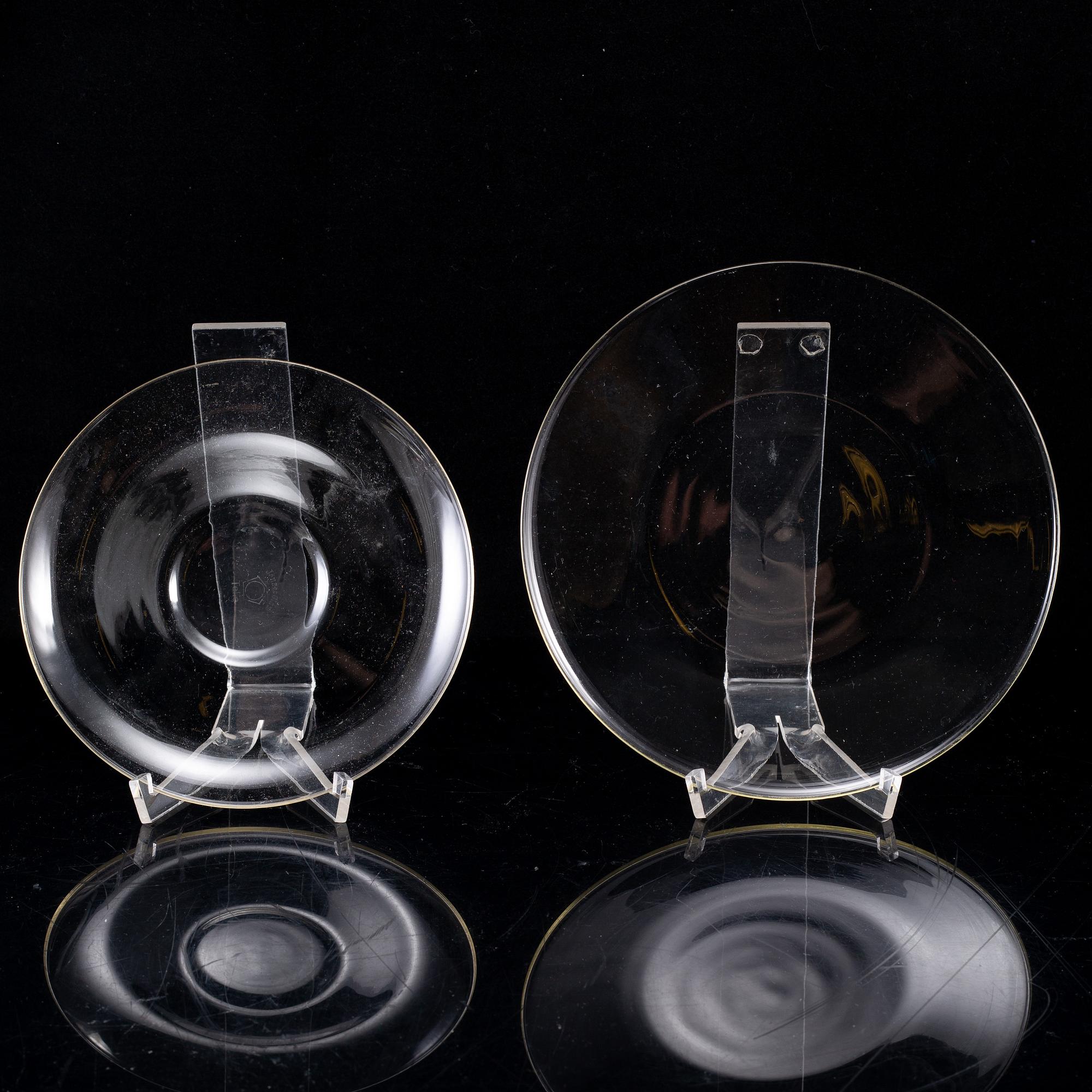 WILHELM WAGENFELD, tea service, Jenaer Glaswerke, Schott Mainz, Germany.
