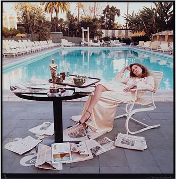 Terry O'Neill, "Faye Dunaway, Hollywood, 1977".