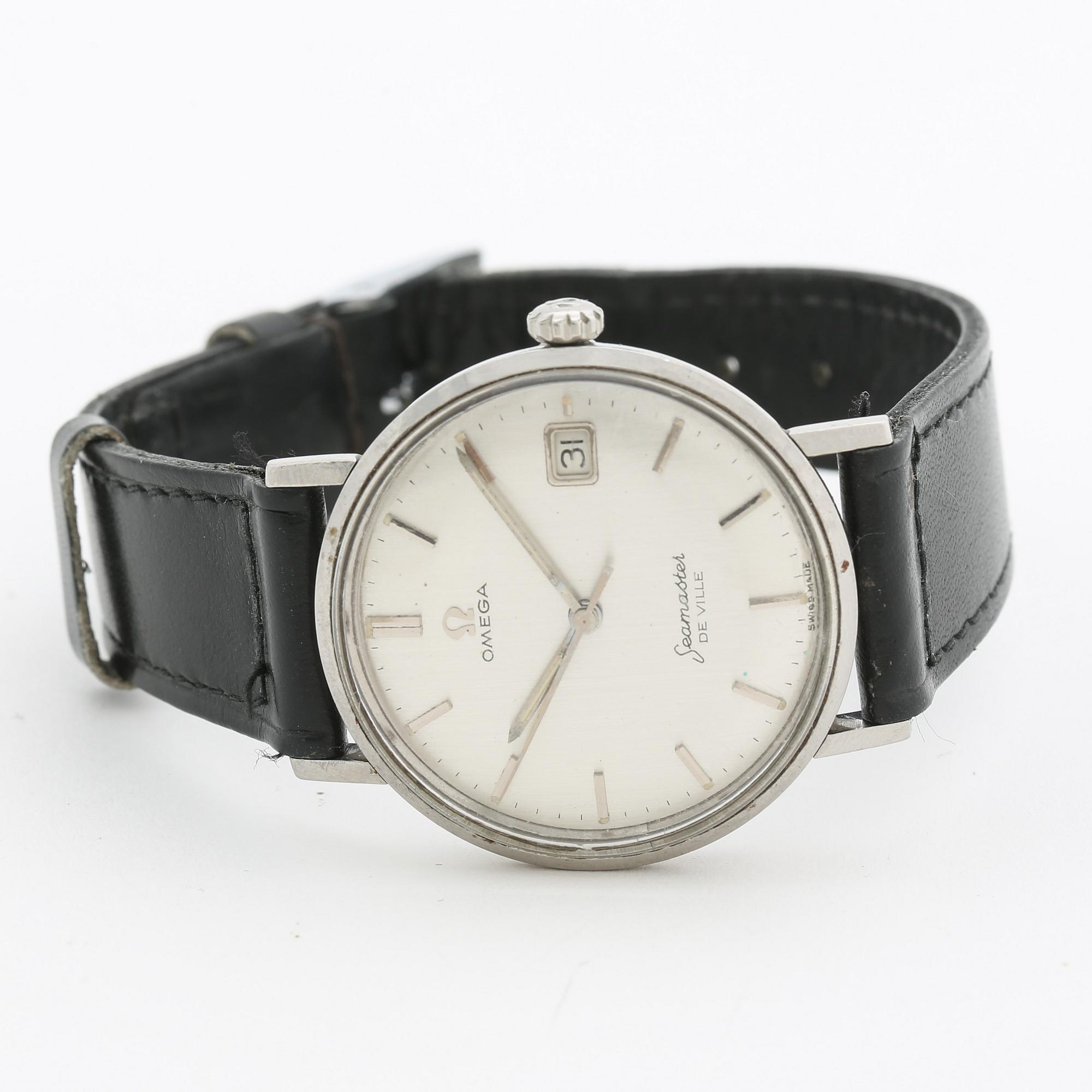 OMEGA, Seamaster De Ville, wrist watch, 33,8 mm,