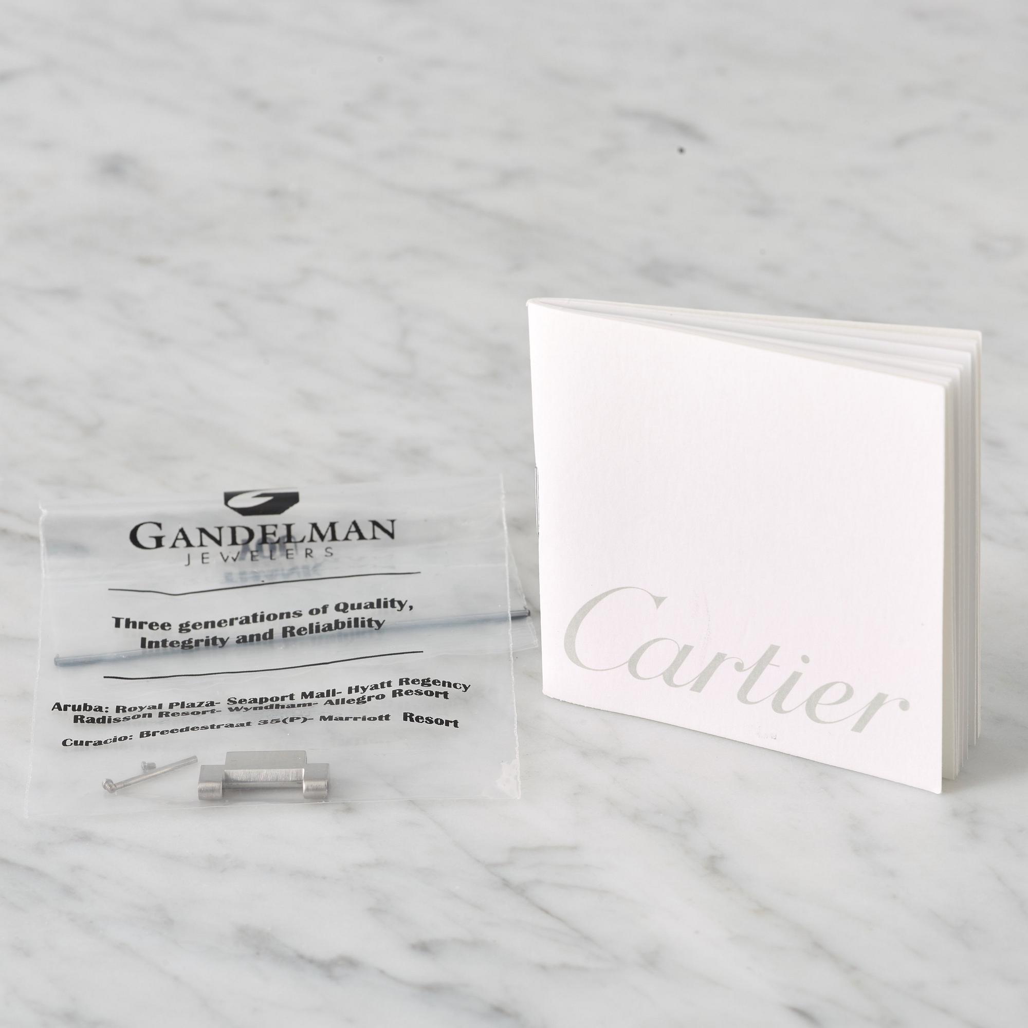 CARTIER, Calibre de Cartier, armbandsur, 42 mm,