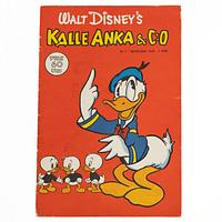 Comic book, Kalle Anka & Co, no. 1, 1948.