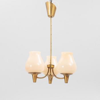 Arvid Böhlmarks Lampfabrik, a Swedish Modern ceiling light, 1940's.