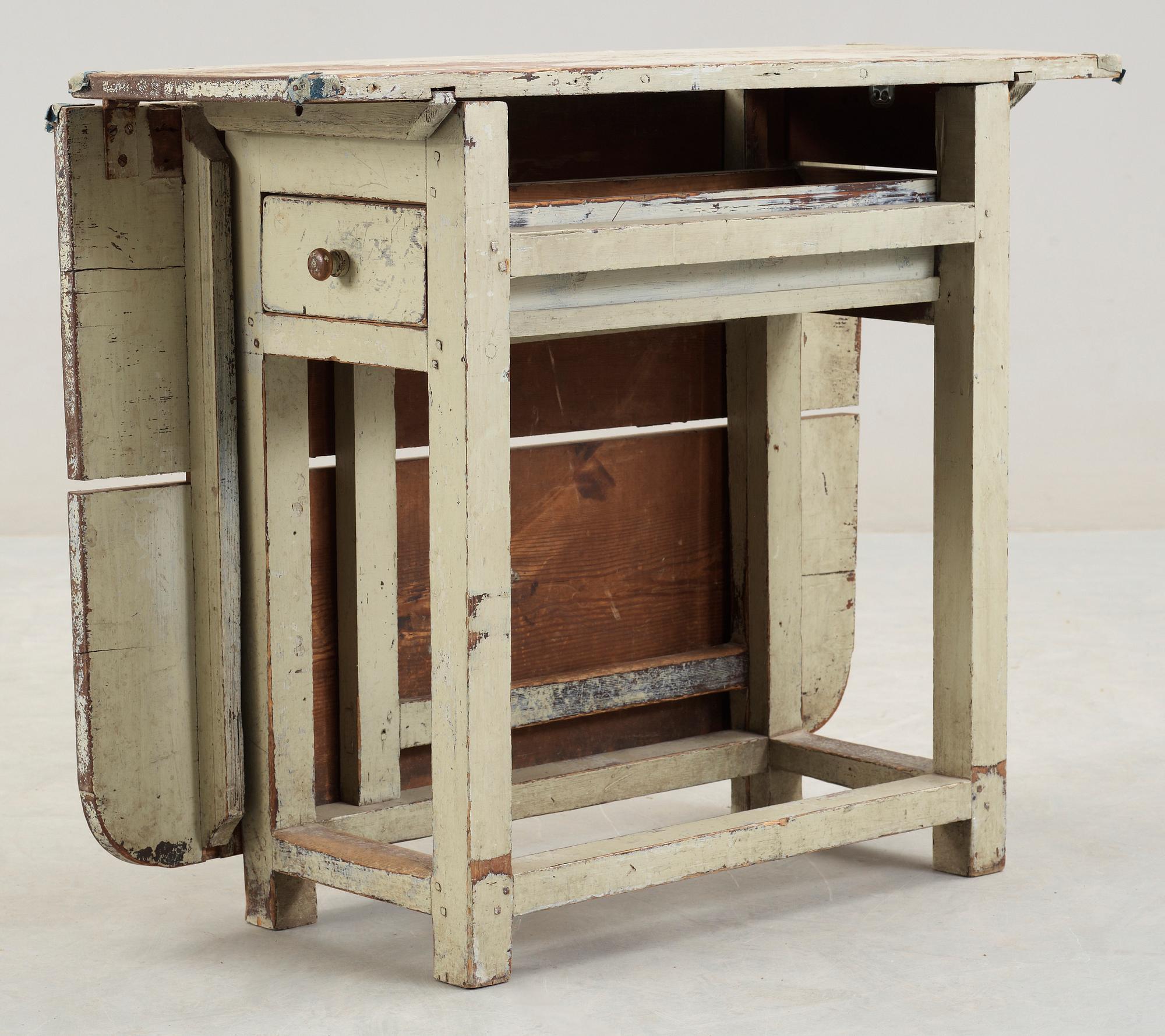 SLAGBORD, allmoge, 1800-tal.