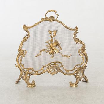 Gnistskydd, Louis XV-stil 1900-talets första del.