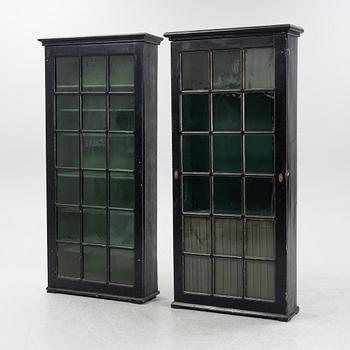 A pair of book cabinets, 18th-19th century.