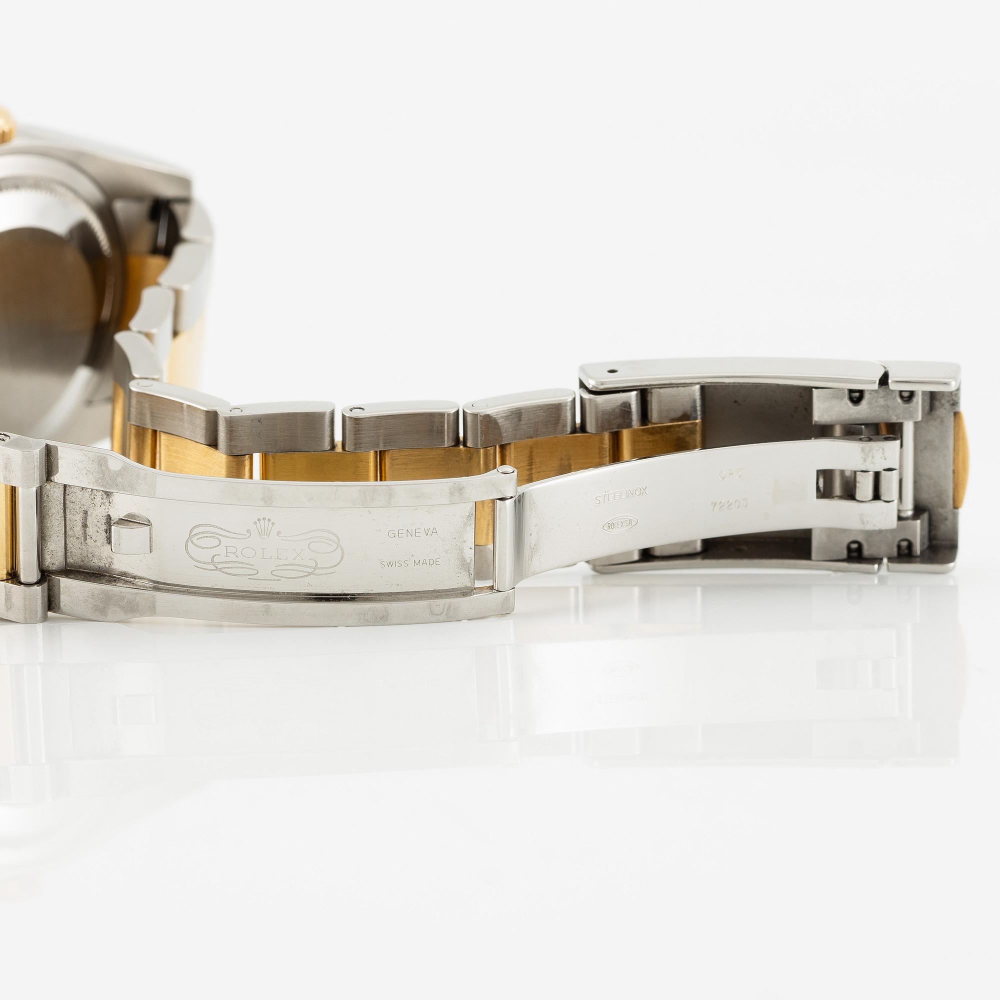 Rolex, Datejust, wristwatch, 36 mm.