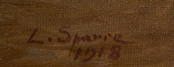 Louis Sparre, Stockholms slott.