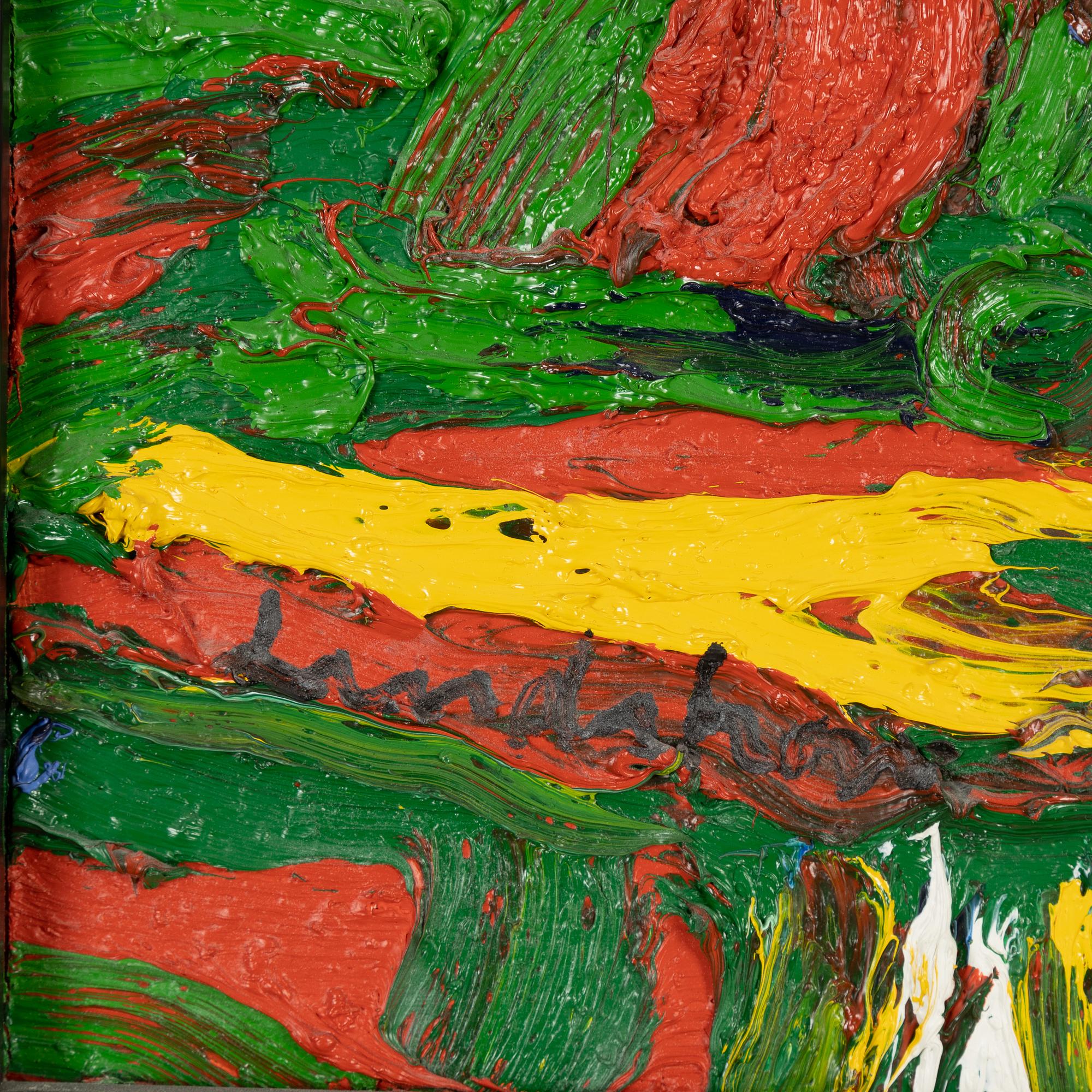 Bengt Lindström, oil on canvas, signed.