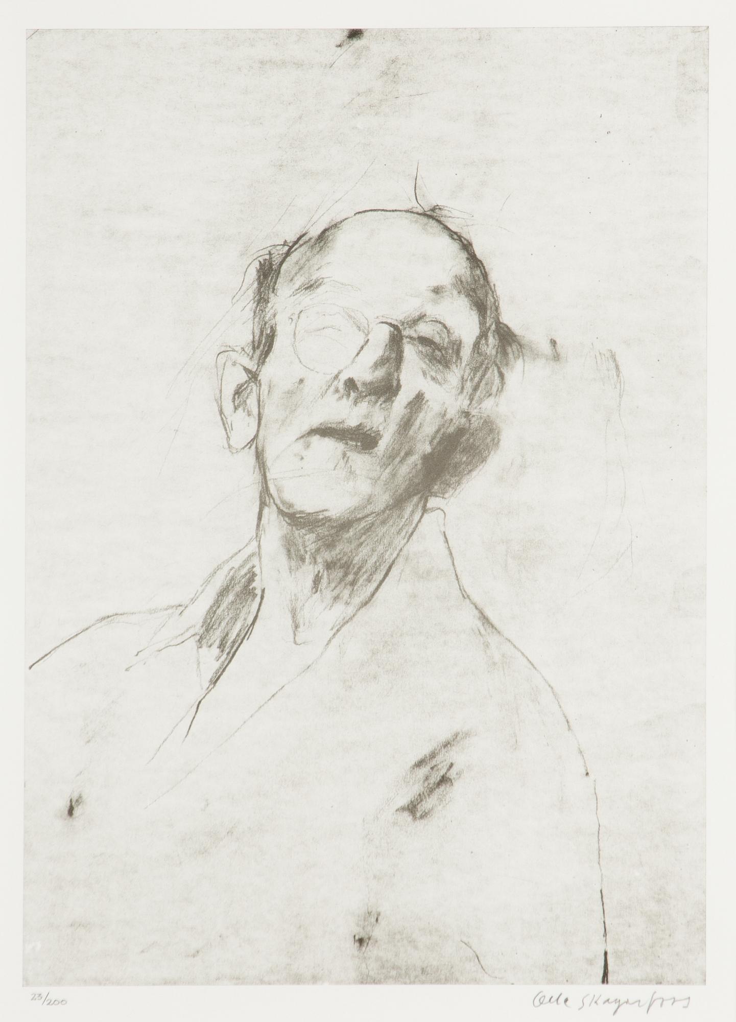 Olle Skagerfors, Self-portrait.