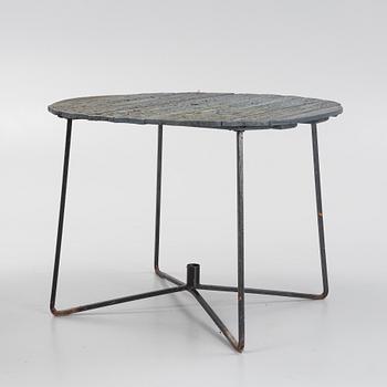 Bord och trädgårdsstolar, ett par, "A2", Grythyttan, 1900-talets andra hälft.