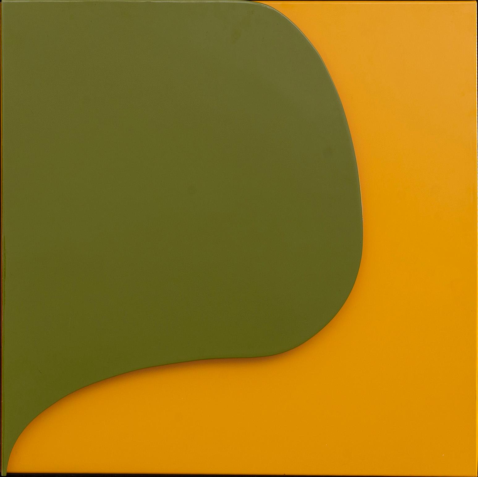 BECK & JUNG, diptych in sheet metal and wood.