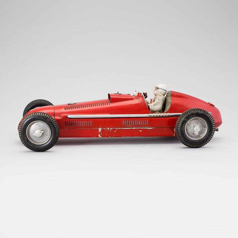 A gas powered tinplate Domo Maserati, Italy, ca 1948.