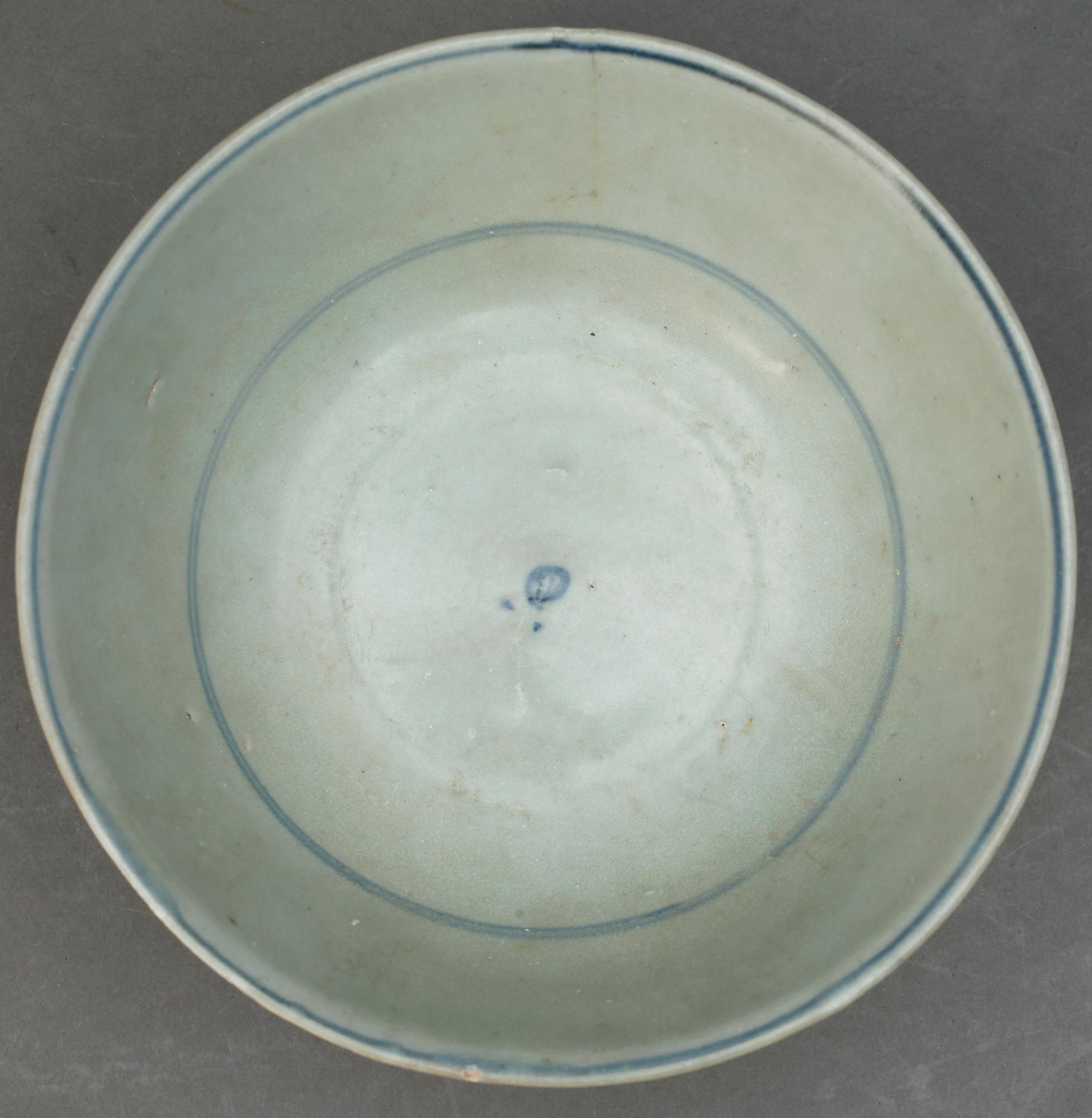 SKÅL, porslin, Kina, sannolikt Ming, 1500-tal.