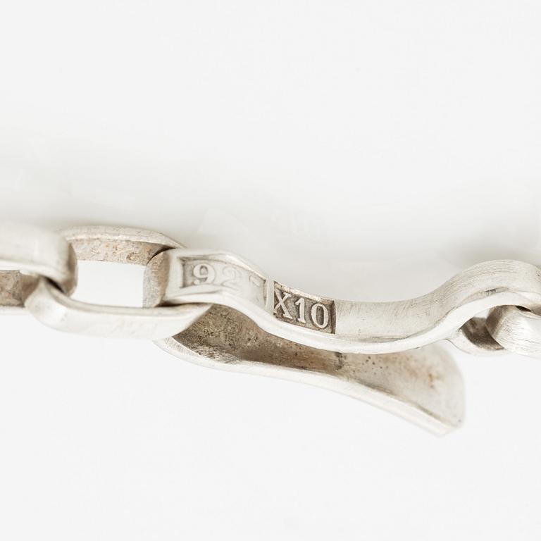 Sven-Erik Högberg, necklace, sterling silver, Gothenburg 1984.