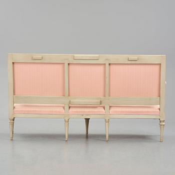 Soffa, Stockholmsarbete, 1700-talets senare del, Gustaviansk.
