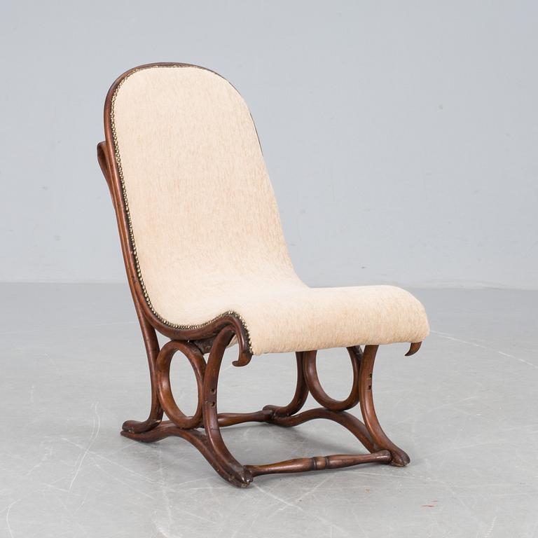 FÅTÖLJ, Thonet-modell. 1900-talets början.