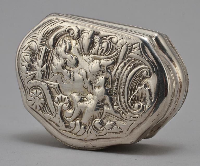 DOSA, silver, Arvid Vernström, Eksjö, 1815.