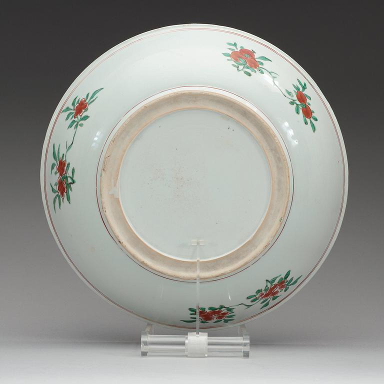 FAT, porslin. Qing dynastin, Kangxi (1662-1722).