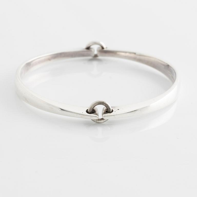 Hans Hansen, bangle, sterling silver.