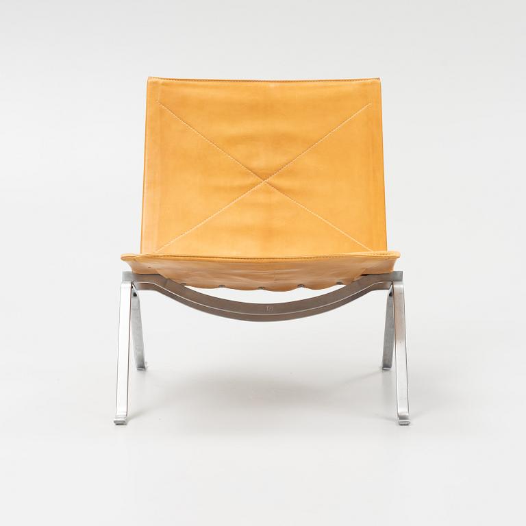 Poul Kjaerholm, fåtölj, PK22, E Kold Christensen, Danmark.