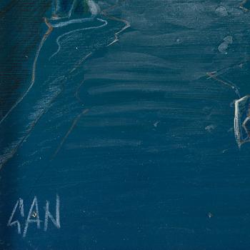 Gösta Adrian-Nilsson, Street view at night.